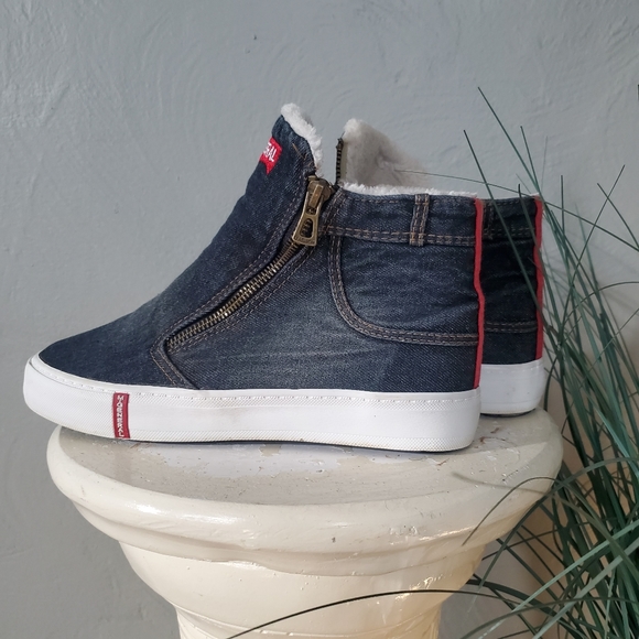 👟 Insulated Blue jean shoes - Picture 2 of 5
